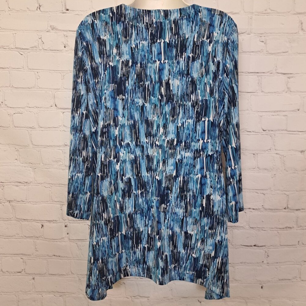 Christopher & Banks Abstract Print Top Size Small - Picture 3 of 8